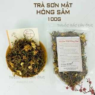 Trà Sơn Mật Hồng Sâm 100g