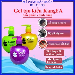 Gel tạo kiêur giữ nếp cho tóc xoăn kangfa 260ml CT37