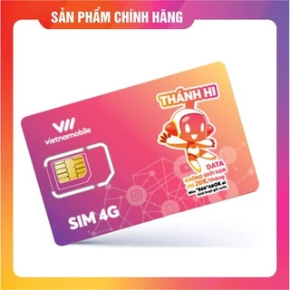 Thánh Hi Vietnamobile Sim Hoàn toàn miễn phí Data 4G, tặng 5p gọi ngoại mạng, miễn phí Thoại SMS Nội mạng chỉ 20K/tháng