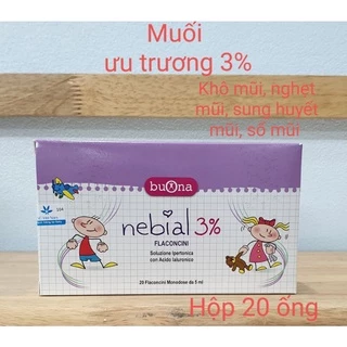 Muối ưu trương Nebial 3%