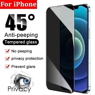 Kính Cường Lực Chống Nhìn Trộm hd / Riêng Tư Cho iphone 14 15 13 se 6s 7 8 plus x xr xsmax 11 12 pro max