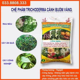 1kg nấm đối kháng Trichoderma ủ phân hữu cơ