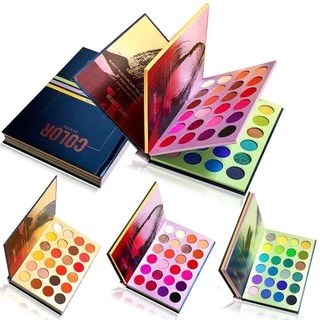 BEAUTY GLAZED Makeup Eye shadow Palette Color Shades 72 color Shimmer Glitter Eyeshadow Palette Cosmetics