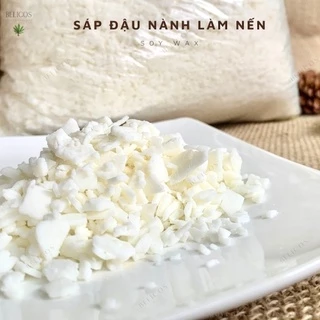 Sáp đậu nành làm nến 250gram 100% thiên nhiên, an toàn, ít co ngót cho bề mặt nến phẳng