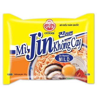 Lốc 5 Gói Mì Jin Ramen không cay Ottogi gói 120g