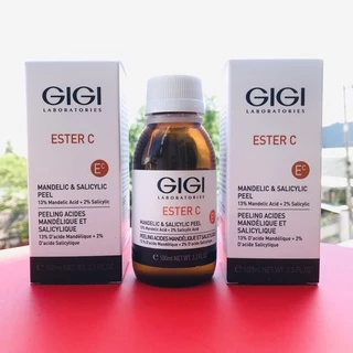 Tinh chất GIGI Ester C 13% Mandelic + 2% Salicylic Peel - tinh chất làm sáng, trẻ hoá làn da