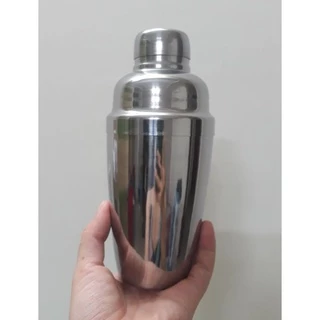 Bình lắc 550ml shaker inox cà phê trà sữa