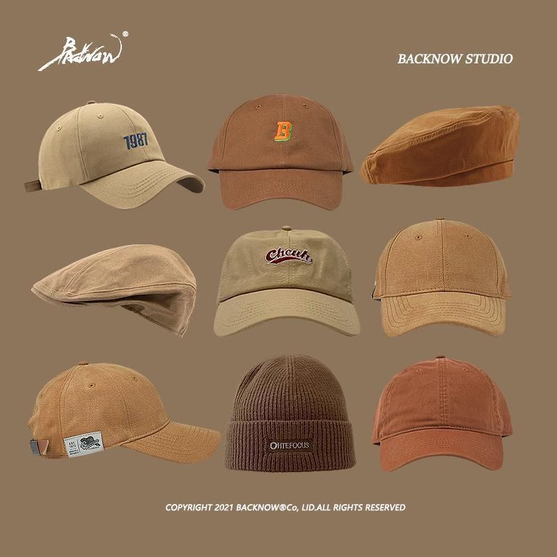 iMaodou Mũ beret nhiều màu sắc tùy chọn thời trang dành cho cả nam và nữ