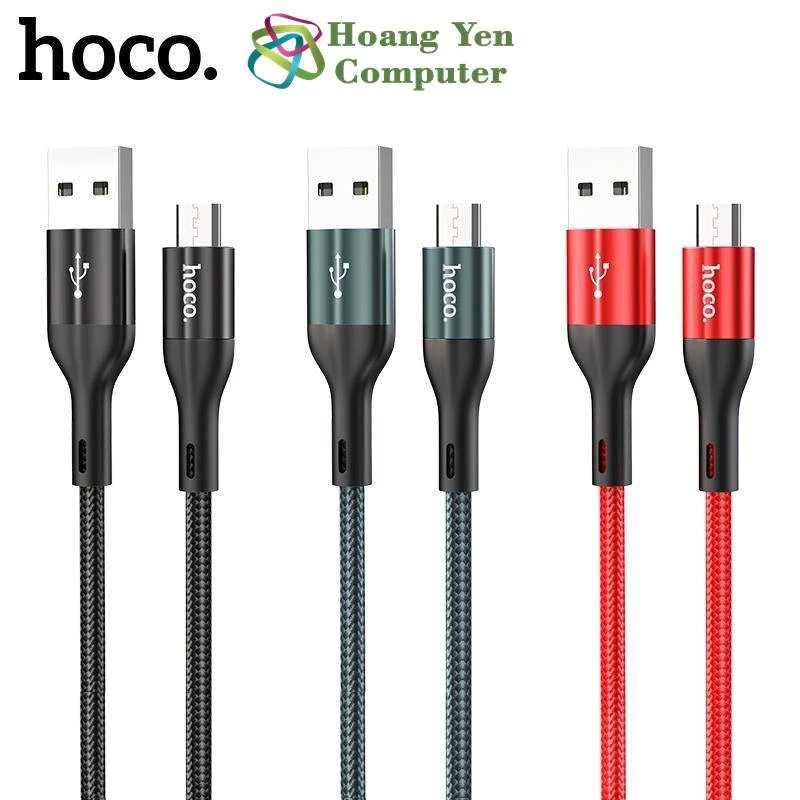 [MẪU MỚI] Cáp Sạc Nhanh MICRO USB Hoco X2 MAX Dây Dù Chông Đứt cho ANDROID - BH 3 tháng 1 đổi 1 (MÀU SẮC NGẪU NHIÊN)