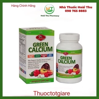 GREEN CALCIUM - Bổ sung Canxi ,phòng chống loãng xương ,hỗ trợ tăng chiều cao cho trẻ