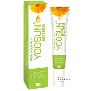 [Hàng mới về] Kem ngừa mụn Yoosun Acnes 15g