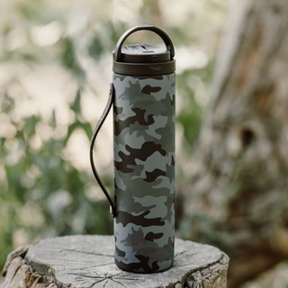 [ Hàng chính hãng – Thương hiệu Mỹ]Bình giữ nhiệt Elemental Iconic sport 590ml màu đen camo,giữ nhiệt vượt trội,inox 304