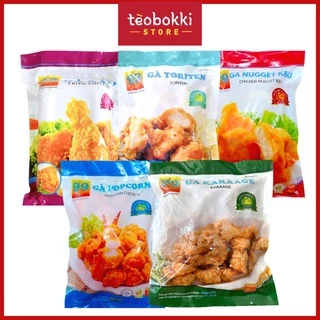 [SHIP HCM] Gà rán - Gà Nugget - Gà viên Popcorn - Gà Karrage 99 Poultry 300g, 500g