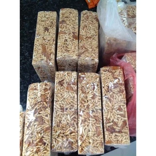combo 7 gói cốm gạo ngào đường thơm ngon giá rẻ làm nhà.