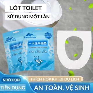 Tấm Lót Toilet Du Lịch Sử Dụng 1 Lần