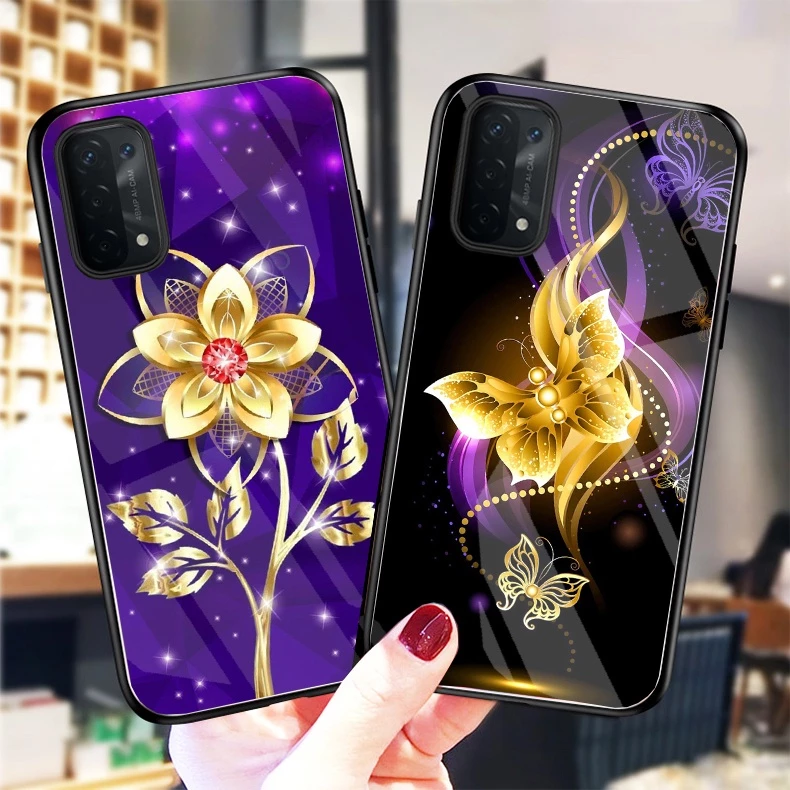 Ốp Lưng OPPO A74, A74 5G, A95, A54 5G Ốp kính bóng cao cấp mới nhất