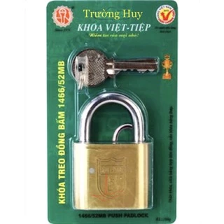 [chính hãng] Khoá Đồng bấm Việt Tiệp 5P - 1466/52MB - Bảo hành 02 năm