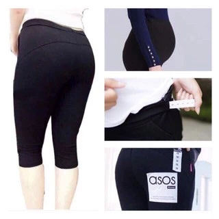 Quần bầu legging ngố nâng mông (có đáp bụng và chun chỉnh)