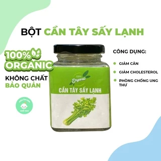 Bột Cần Tây Sấy Lạnh Nguyên Chất, Hũ Thủy Tinh 150gr