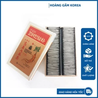 Trà Hồng Sâm Hàn Quốc Hộp Gỗ  Okinsam 100 gói