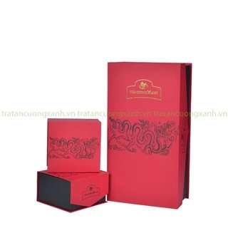 Bộ Trà Ô Long Long Phượng 200gr TÂN CƯƠNG XANH