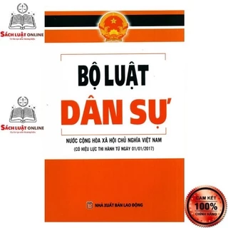 Sách - Bộ luật dân sự (NXB Lao động)