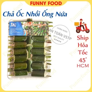 Chả Ốc Nhồi Ống Nứa – Chả Ốc Hấp, Thả Lẩu, Nướng – [Ship Hỏa Tốc HCM] – Funnyfood