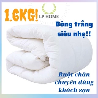 Ruột chăn Tech trắng, ruột chăn chuyên dùng khách sạn siêu ấm siêu tiết kiệm, nhiều bông