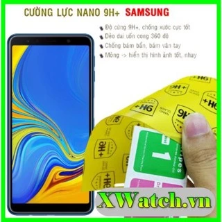 Cường lực dẻo Nano Samsung Galaxy A10 A10S A20 A20S A30 A31 A30S A41 A50 A50S A70 A70S M10 M20 M30 M30S M31 M41 A90 A11