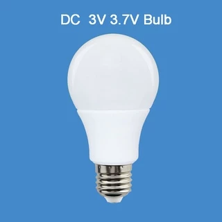 Bóng Đèn LED E27 DC 3V 3.7V Siêu Sáng