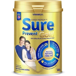 Sữa bột Sure Prevent Gold - Sữa bột người lớn Vinamilk