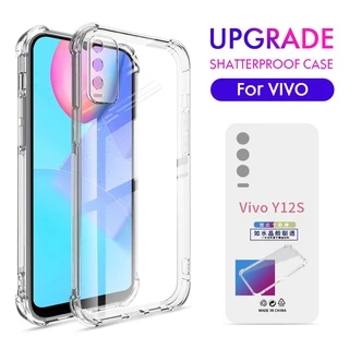 Ốp Lưng Trong Suốt Chống Sốc Cho Vivo Y52 Y72 Y01 Y15A Y15S Y02 Y16 Y02S Y11 Y12 Y12i Y15 Y17 Y3S Y19 Y21 Y31 Y51A Y51 Y53S Y71 Y81 Y81i Y91 Y91i Y95 Y20 Y20i Y20S Y12S Y12A Y30 Y30i Y50 Y91C Y21 Y21S Y21T Y33S Y33T Y22S Y55 Y75 V25 V25E V21E V19 V17 V15