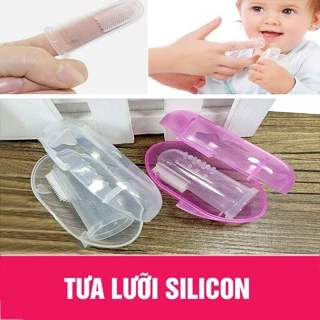 Tưa lưỡi silicon cho bé