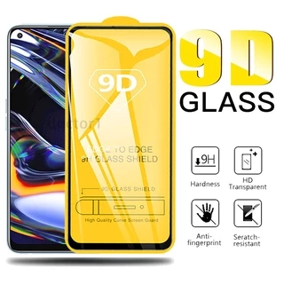 Kính cường lực 9D bảo vệ toàn màn hình dành cho Realme GT Neo 3 2 2T GT2 9 9i 8 7 6 X2 5 3 Pro 7i C3 XT 5s 5i 6i Q Narzo 50i 30A 5G 4G 2022