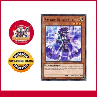 [Thẻ Bài Yugioh Chính Hãng] Backup Secretary