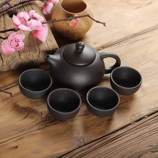 Bộ ấm chén gốm sứ tử sa tinh hoa trà đạo phụ kiện bàn trà