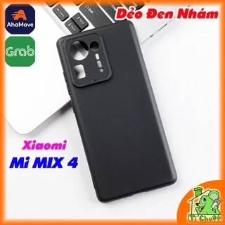 [Loại Tốt] Ốp lưng Xiaomi MI MIX 4 Dẻo Đen Nhám Mịn