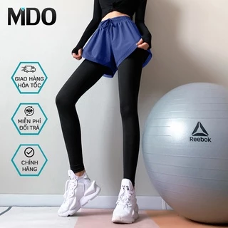 Quần tập Gym nữ Mido QL31 có quần Short liền che khuyết điểm , co giãn 4 chiều, thoáng mát, tập Yoga, Gym