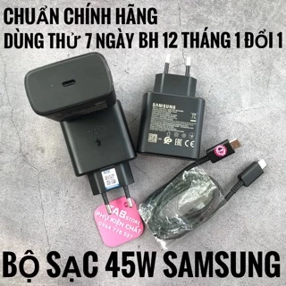 Bộ Sạc 45W Samsung EP-TA845 T4510 Chính Hãng -  Bảo Hành 12 Tháng