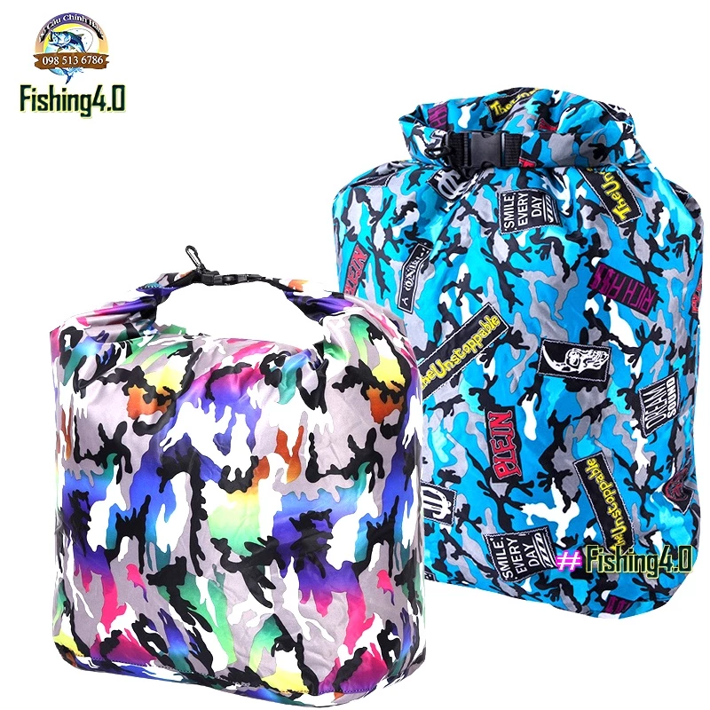Túi Đựng Cá Rằn Ri Gấp Gọn, Thùng Đựng Câu Cá Tiện Lợi - Túi đựng cá sống câu lure - AA27