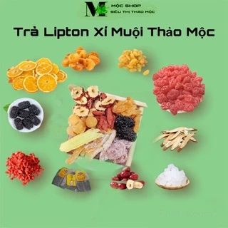 Trà Lipton Xí Muội cam thảo mix thảo mộc( Mát gan -giảm stress)