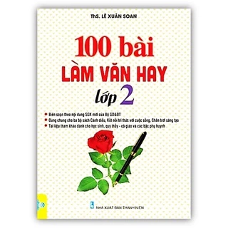 Sách - 100 bài làm văn hay lớp 2