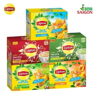 Trà LIPTON các Vị Ice Tea Chanh Mật Ong, Đào, Xoài, Trà Sữa Matcha và Olong