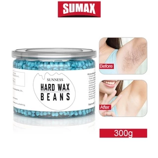 Sáp wax lông SUMAX hard wax bean hạt wax nóng màu 300g