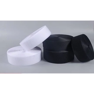 Gía bán 1m băng gai dính rèm,băng gai Velcro Băng dán dính may rèm cửa dán vải, dán đồ