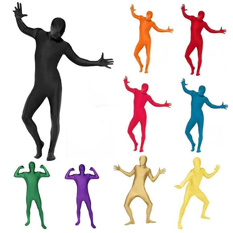 Toàn Bộ Áo liền quần Hóa Trang Zentai Toàn Thân Dành Cho Tiệc Halloween