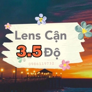 Lens Cận ( 3.5 Độ - Giãn ít ) Tặng khay gương dụng cụ