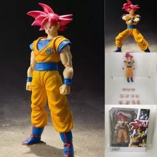 [Hàng có sẵn, Xả hàng tăng doanh số] Mô hình khớp cử động Figma Goku God thần cao 15cm