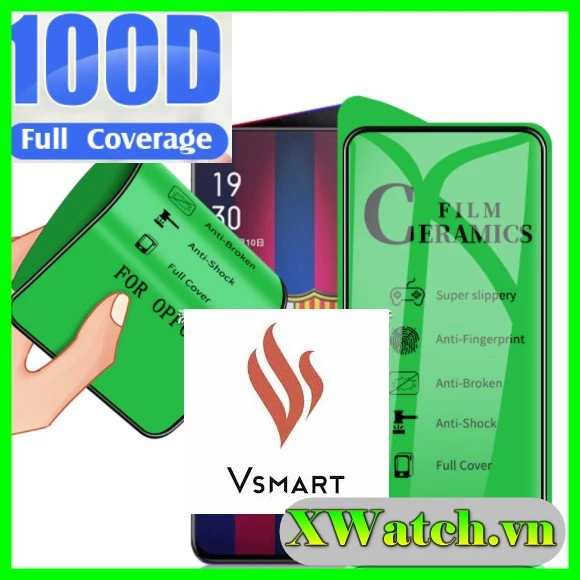 Cường Lực Dẻo 100D Full màn Siêu Mỏng Vsmart live 4 / Joy 3 / Joy 2+ /Star 3 / Star 4