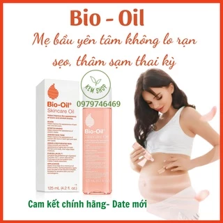[Hàng Chính hãng] Bio-Oil - Dầu dưỡng giảm rạn da và làm mờ sẹo hữu hiệu cho mẹ Bầu - 60ml/125ml